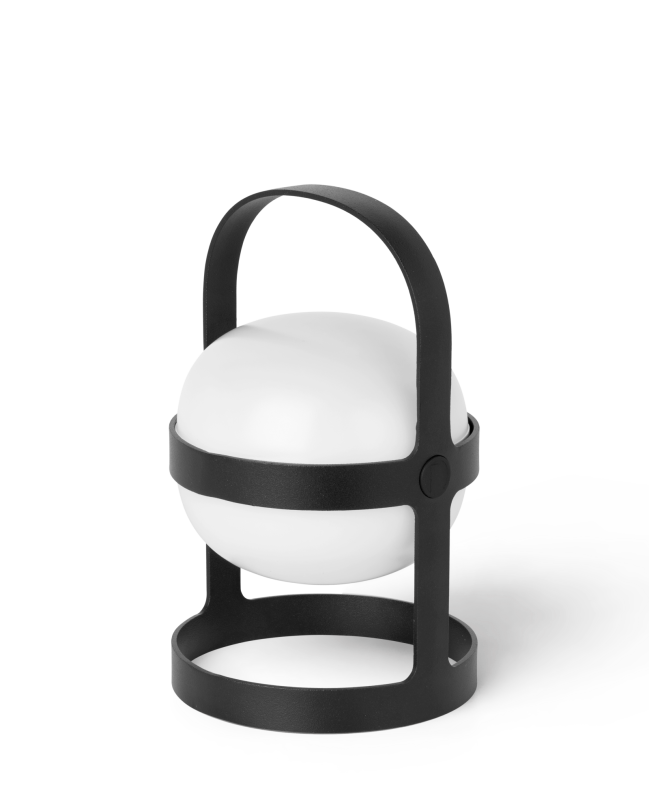 Solar lamp z USB Rosendahl Soft Spot Black 18 cm