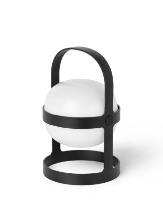 Solar lamp z USB Rosendahl Soft Spot Black 18 cm