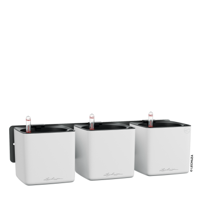 Donica ścienna Lechuza Home Kit Glossy biały mat