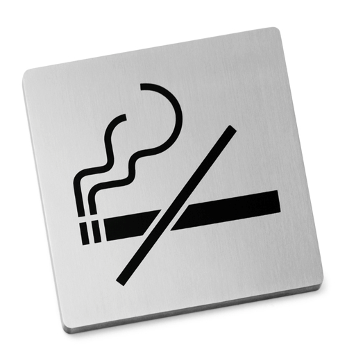 Zack Indici no smoking sign