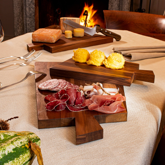 Deska do krojenia z drewna orzechowego Artelegno Siena 30 cm - 2