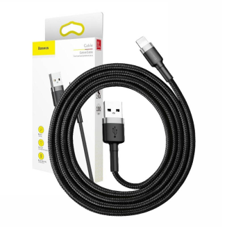 Kabel BASEUS Cafule USB-A-Lightning 0.5m (szaro-czarny) - 11