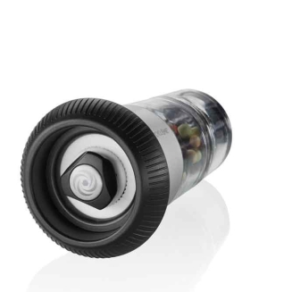  Gefu X-PLOSION® pepper mill with salt shaker, silver - 2