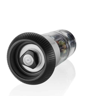 Młynek do pieprzu z solniczką Gefu X-PLOSION® srebrny - 2