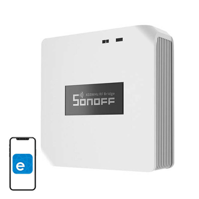 Bramka smart SONOFF RF BridgeR2 Wi-Fi RF 433MHz