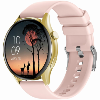 Smartwatch Gravity Złoty Pasek + Bransoleta GT11-3 - 6