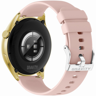 Smartwatch Gravity Złoty Pasek + Bransoleta GT11-3 - 11