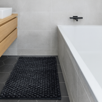 Dywanik łazienkowy Aquanova Onyx Dark Grey 60x100 cm - 2