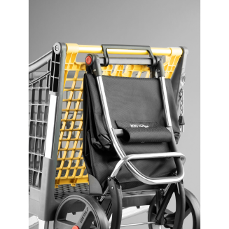 Wózek zakupowy Rolser I-Max Tweed 2LRSG Negro - 7