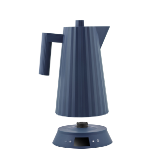 Czajnik elektryczny z regulacją temperatury Alessi Plissé Blue 1.7l - 2