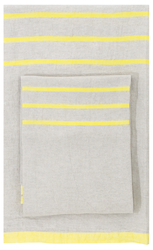 Ręcznik Lapuan Kankurit USVA linen-yellow 48x70 cm