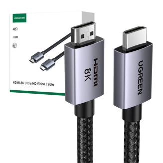 Kabel UGREEN HD171 HDMI 2.1 1m (czarny) - 2