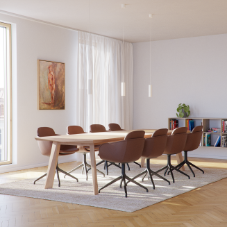 Stół dębowy SACKit Edge 300x100 cm - 6