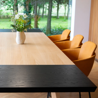 Stół dębowy SACKit Edge 300x100 cm - 9