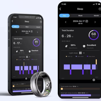 Smart Ring RUBICON R6 Gold SIZE-8(US) SMARUB320 - 14