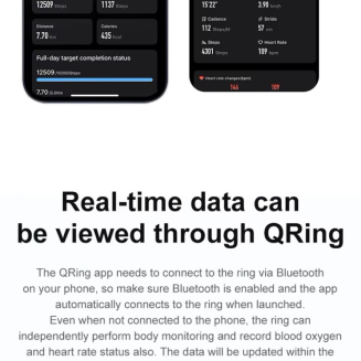 Smart Ring RUBICON R6 Gold SIZE-8(US) SMARUB320 - 6