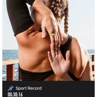 Smart Ring RUBICON R6 Gold SIZE-8(US) SMARUB320 - 9