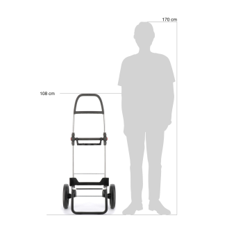 Wózek zakupowy Rolser I-Max MF 2LRSG Burdeos - 11