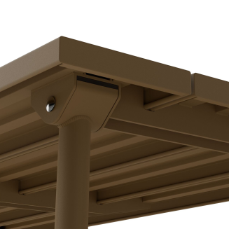 Stół ogrodowy Fatboy Fred's Table Medium Mochaccino 170x90x76 cm - 5