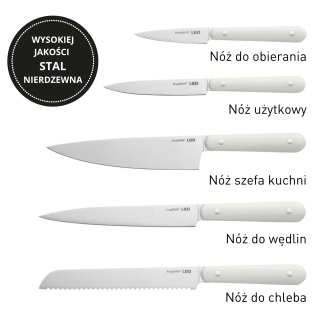 Zestaw noży BergHOFF Glints Spirit 5 elementów - 8