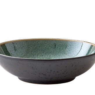 Talerz na makaron Bitz Gastro Black&Green 20 cm - 4