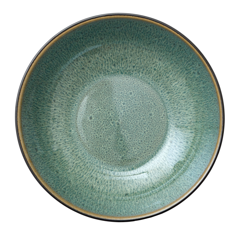 Bitz Black Green pasta plate 20 cm