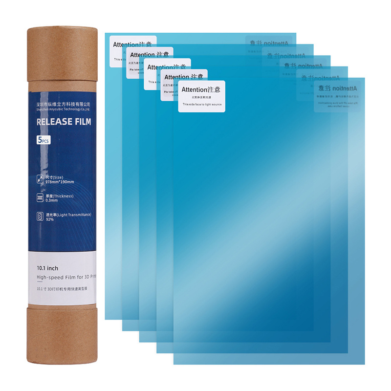 Szybkowymienna folia FEP Anycubic dla Photon Mono M5s/M5s Pro/M7 Pro/M7 (10,1 cala/5 szt.)