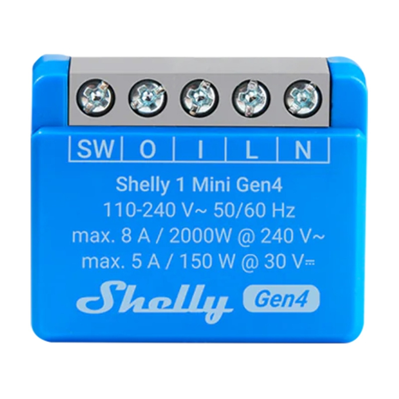  SHELLY 1 Mini Gen4 Zigbee Matter Relay