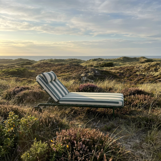 Łóżko ogrodowe SACKit Mollis Sunbed Renesse Olive - 4