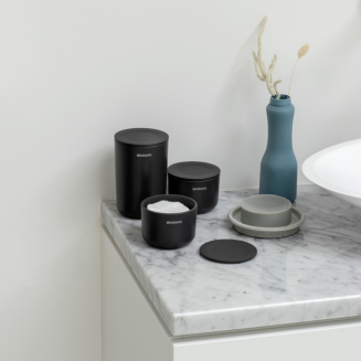 Zestaw 3 pojemników Brabantia ReNew Dark Grey - 5