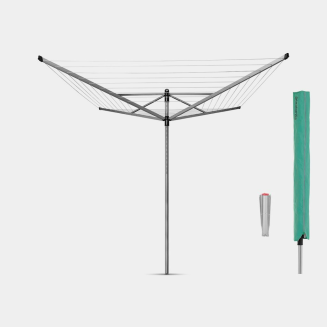 Suszarka ogrodowa Brabantia Lift-O-Matic 50 m Metallic Grey - 2
