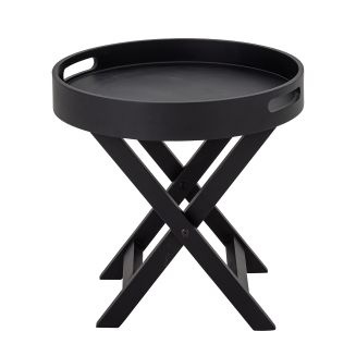 Stolik z tacą Bloomingville Freya Black - 4