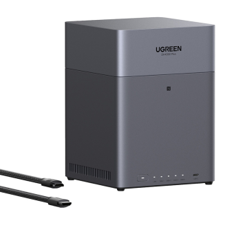  Ugreen DH4300 Plus NAS File Server, 4-Disk, A76+A55, 8GB DDR4, 2.5GbE, 4K + HDMI Cable - 2