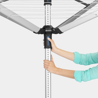 Suszarka ogrodowa Brabantia Lift-O-Matic Advance 50 m Metallic Grey - 4