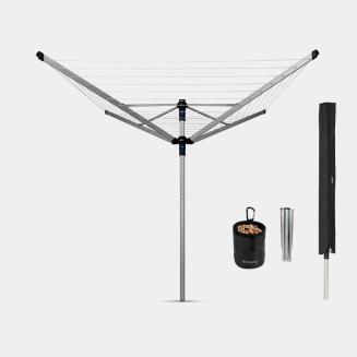 Suszarka ogrodowa Brabantia Lift-O-Matic Advance 50 m Metallic Grey - 2