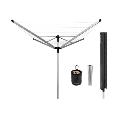 Suszarka ogrodowa Brabantia Lift-O-Matic Advance 50 m Metallic Grey
