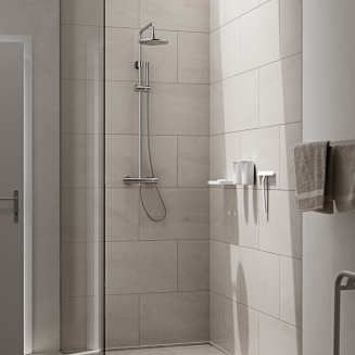 Dozownik do mydła ścienny Zone Denmark Rim White - 5