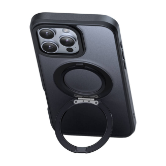 Etui MCDODO PC-4933 do iPhone 16 Pro Max MagSafe stojak (czarne) - 5
