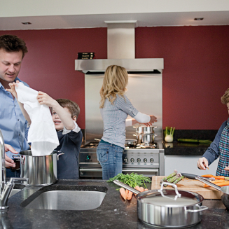  Demeyere Apollo 7 steel wok - 32 cm - 4