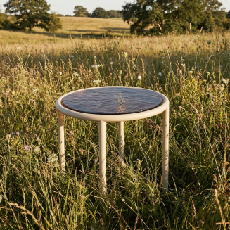 Stolik ogrodowy SACKit Mollis Side Table Renesse Taupe ∅50 cm - 6