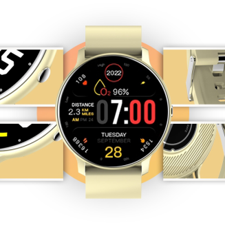 Smartwatch GIEWONT Ecru GW120-6 - 4