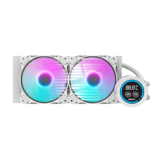 Chłodzenie wodne CPU DARKFLASH DN-D240 240mm (białe) - 2