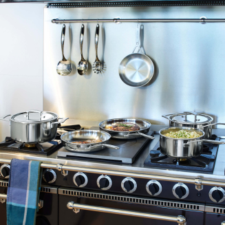 Garnek niski Demeyere Industry 5 5.2 l - 4