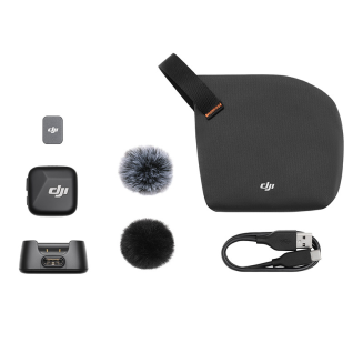 Nadajnik mikrofonowy DJI Mic Mini (Infinity Black) - 9