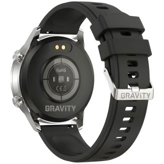 Smartwatch Gravity Srebrny 2 Paski GT10-7 - 12