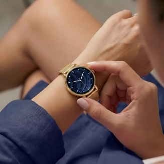 Smartwatch Gravity Złoty Bransoleta + Pasek GT33-2 - 2