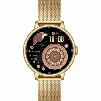 Smartwatch Gravity Złoty Bransoleta + Pasek GT33-2 - 7