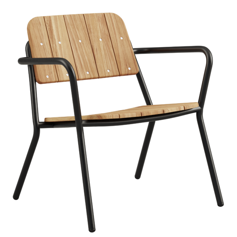 Fotel ogrodowy SACKit Kirra Patio Noir