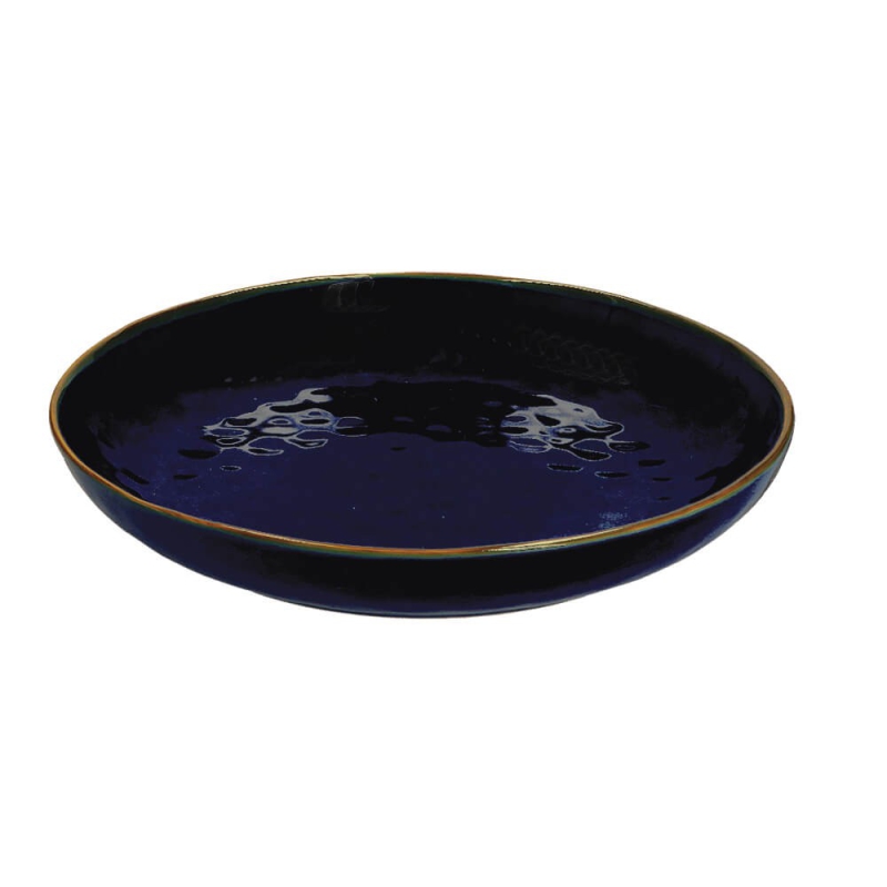  Rose&Tulipani | Set of 2 Concerto Blu Cobalto round bowls - Cobalt, 30 cm