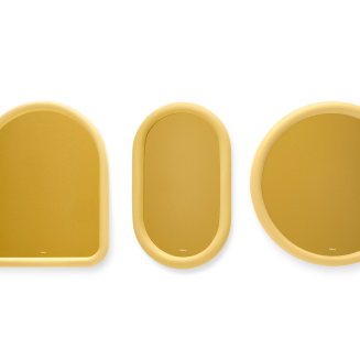 Lustro dekoracyjne Fatboy Mirage Loop Mellow Yellow 35x60 cm - 6